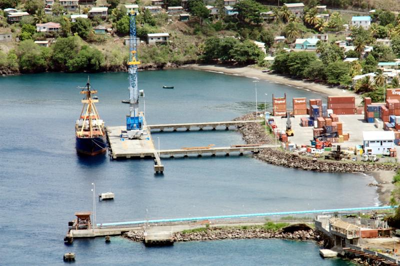 Porto industrial de Kingstown