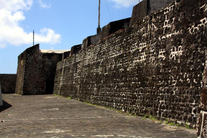 Muralhas do forte Charlotte