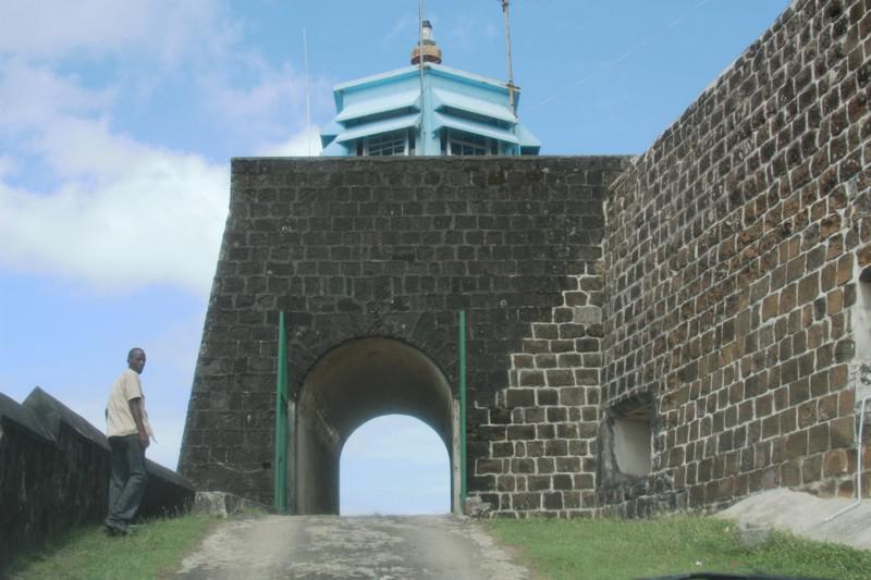 Entrada do Forte Charlotte