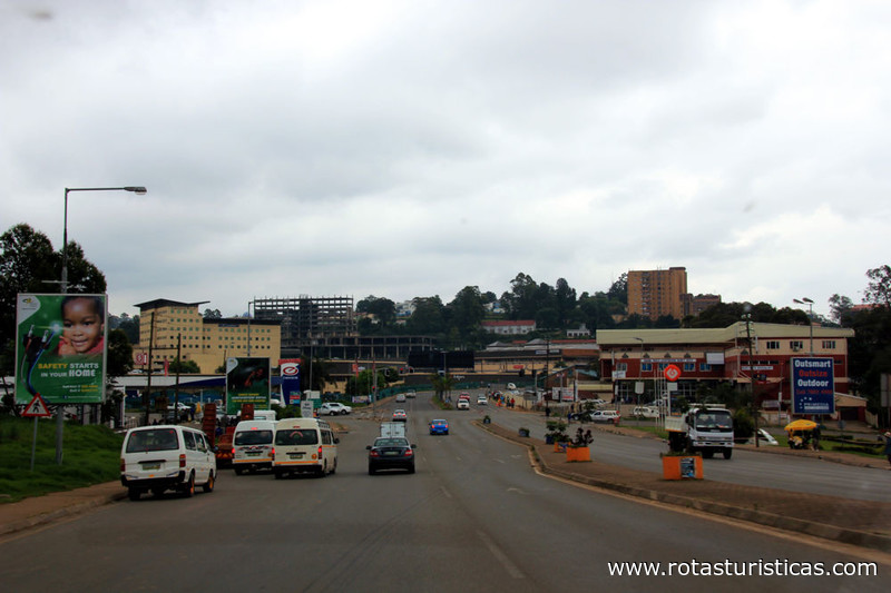 Entrando em Mbabane