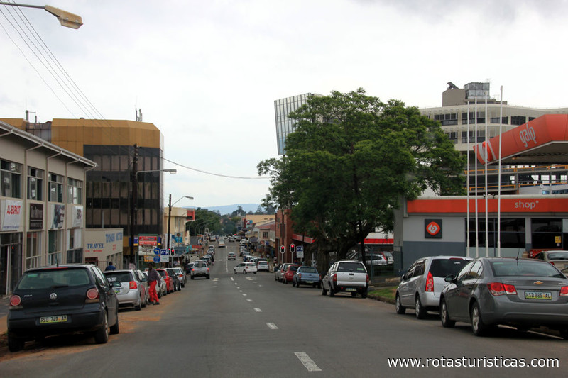 Entrando em Manzini