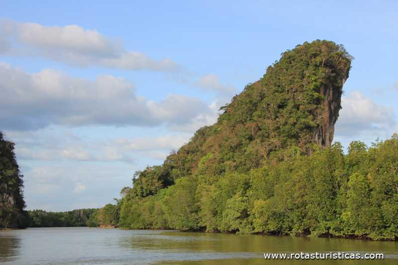 Icones da cidade de Krabi - os dois rochedos (Krabi/Tailand)