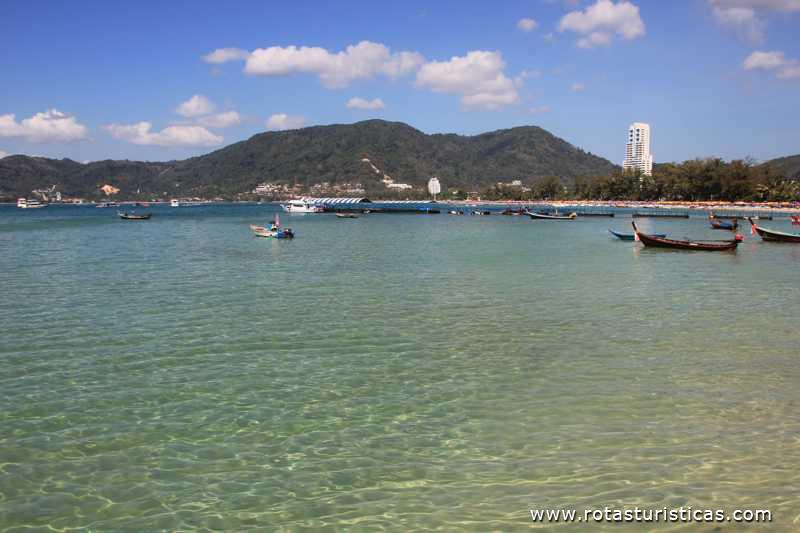 Patong Beach - Praia de Pa Tong (Phuket / Tailand)