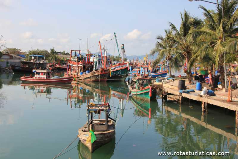 Canal em Na Chom Thian (Pattaya/Tailandia)