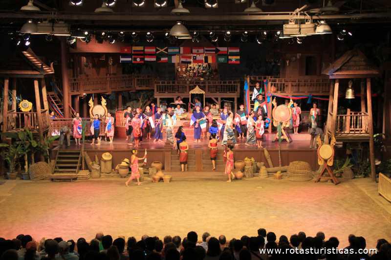 Show Tailandés - Danças típicas da Tailandia