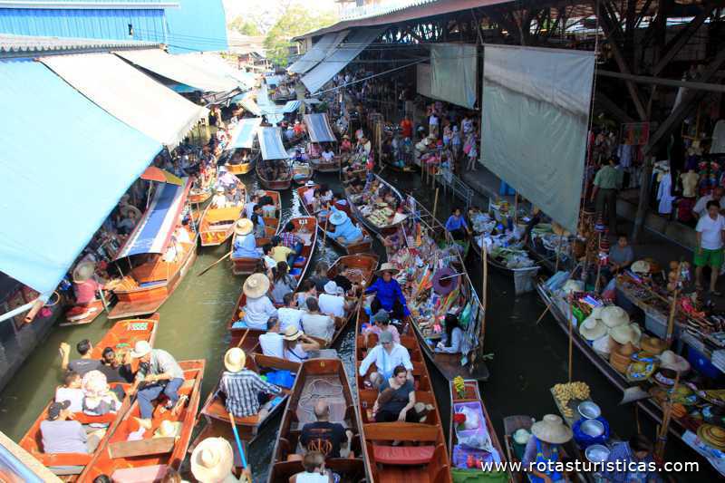 Mercado Flutuante / Floating Market (Bangkok/Thailand)