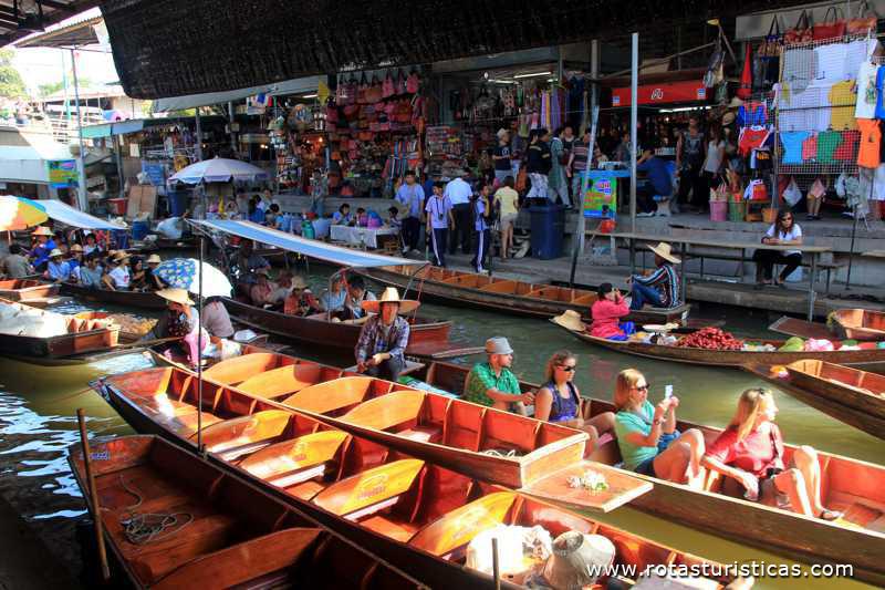 Mercado Flutuante / Floating Market (Bangkok/Thailand)