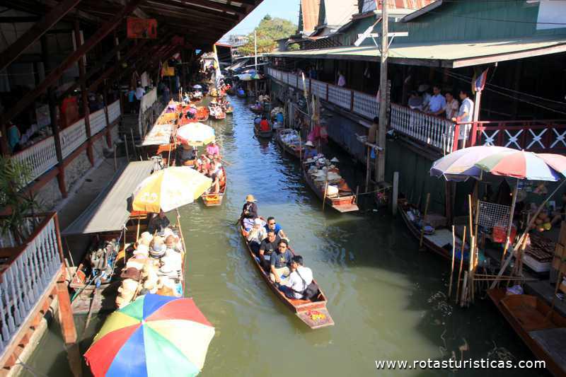 Mercado Flutuante / Floating Market (Bangkok/Thailand)