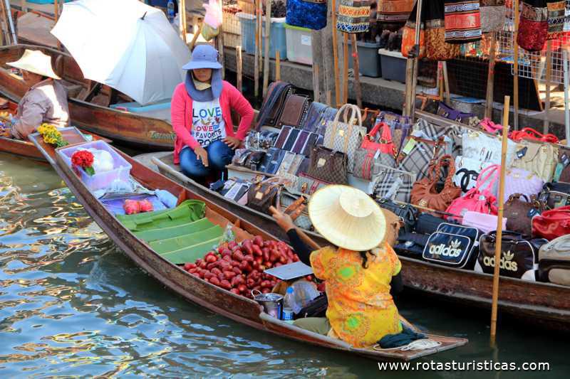 Mercado Flutuante / Floating Market (Bangkok/Thailand)