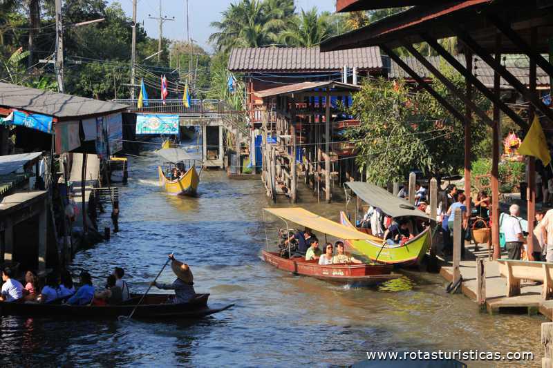 Mercado Flutuante / Floating Market (Bangkok/Thailand)