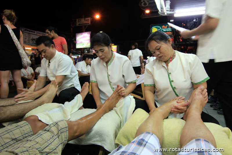 As famosas massagens tailandesas