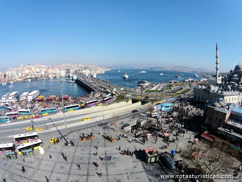 Vista aérea de Istanbul, Turkey