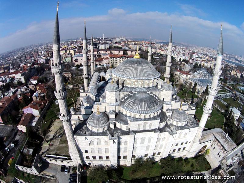 Sultan Ahmed Mosque, (Mesquita Azul) Istanbul, Turkey