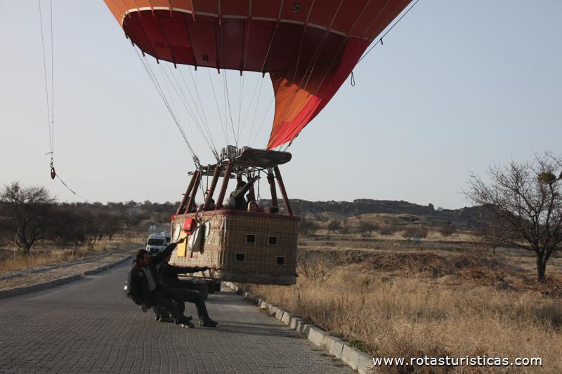 Passeio de balão, Capadócia, Göreme,Turkey