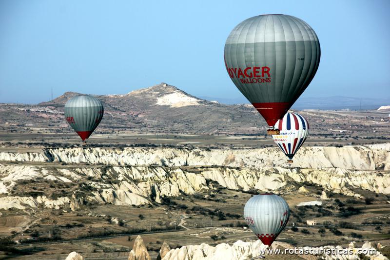 Passeio de balão, Capadócia, Göreme,Turkey