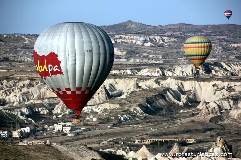 Passeio de balão, Capadócia, Göreme,Turkey