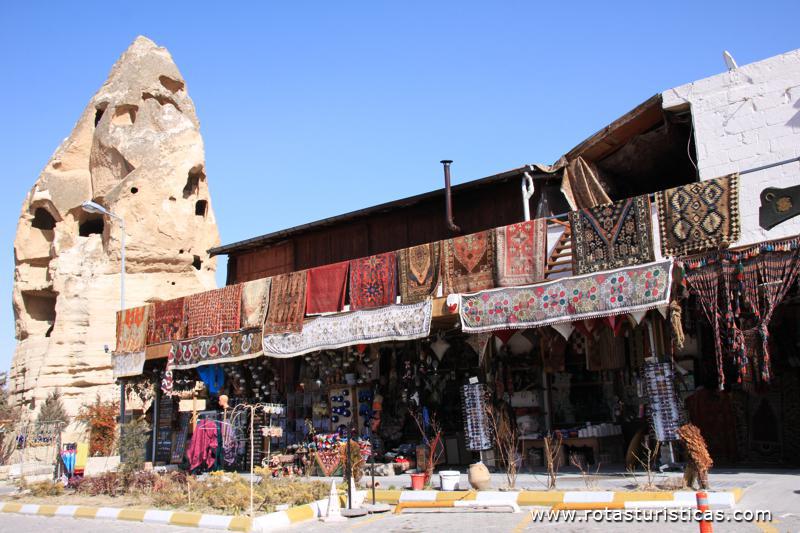 Loja de artesanato, Capadócia, Göreme,Turkey