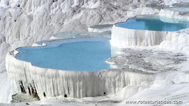 Hierapólis, Castelo de algodão, Termas de Pamukkale