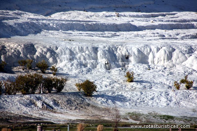 Hierapólis, Castelo de algodão, Termas de Pamukkale