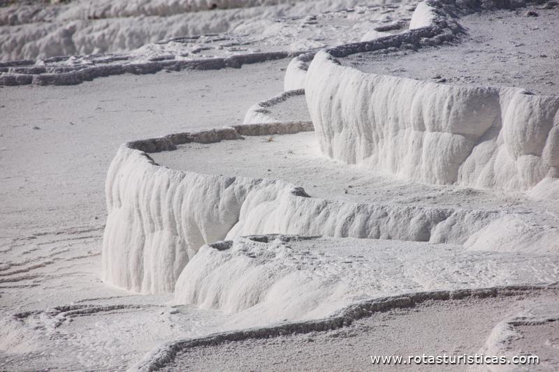 Hierapólis, Castelo de algodão, Termas de Pamukkale
