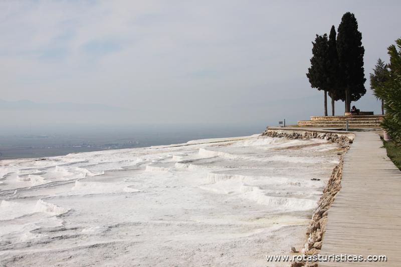 Hierapólis, Castelo de algodão, Termas de Pamukkale