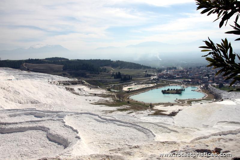 Hierapólis, Castelo de algodão, Termas de Pamukkale