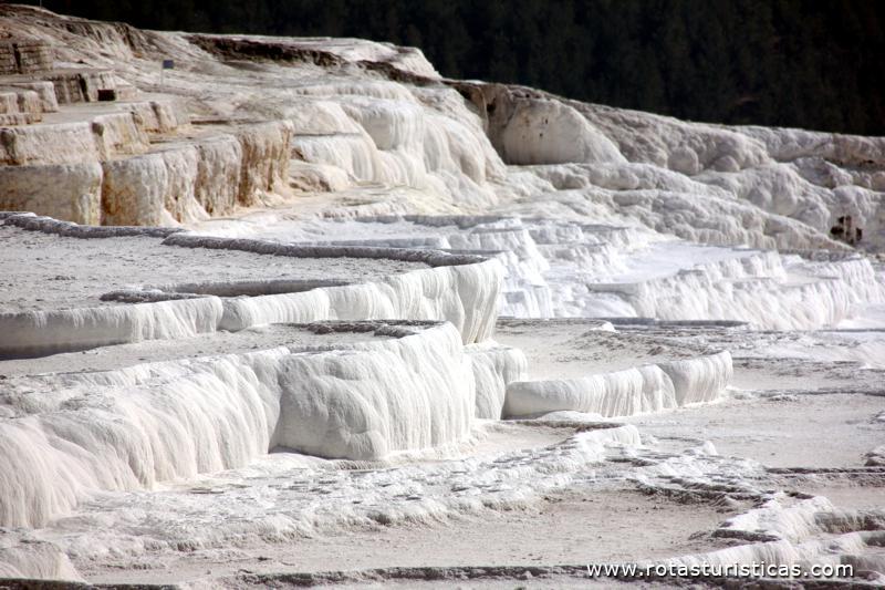 Hierapólis, Castelo de algodão, Termas de Pamukkale