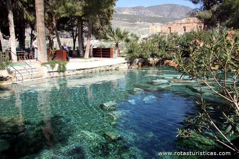 Piscinas de Cléopatra, Termas de Hierápolis, Pamukkale