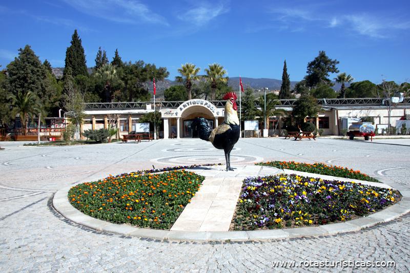 Entrada das piscinas de Hierápolis, Pamukkale