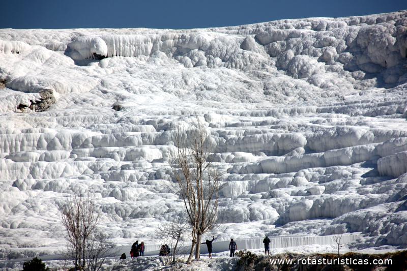 Hierapólis, Castelo de algodão, Termas de Pamukkale
