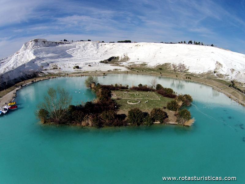 Hierapólis, Castelo de algodão, Termas de Pamukkale