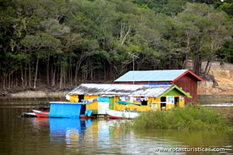 Casas flutuantes, Manaus, Amazonas