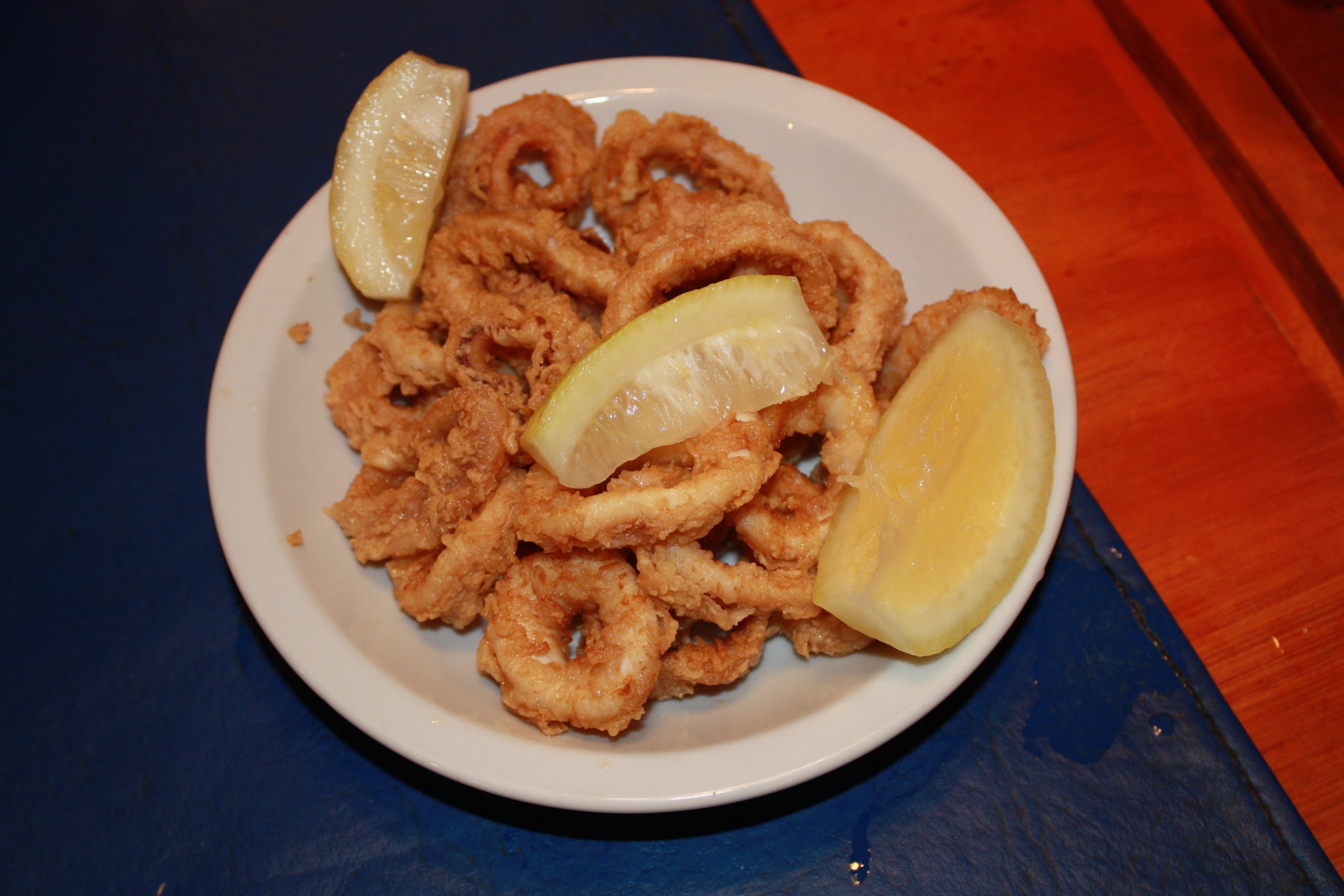 Degustando umas iguarias em Puerto Madryn